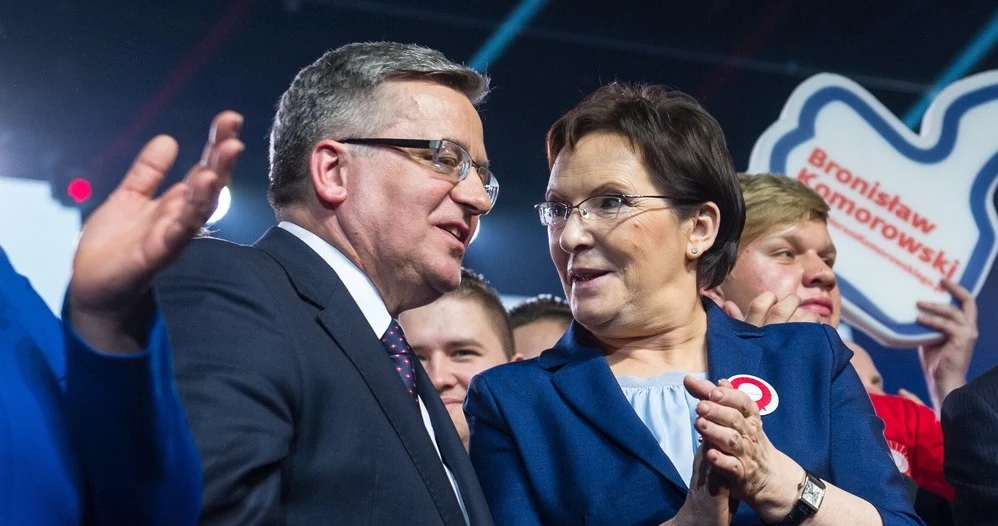 Bronisław Komorowski i Ewa Kopacz