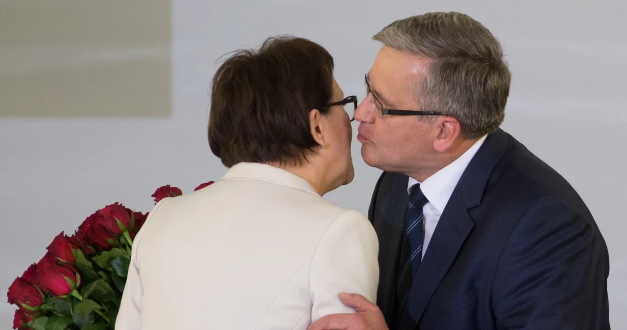 Ewa Kopacz i Bronisław Komorowski 