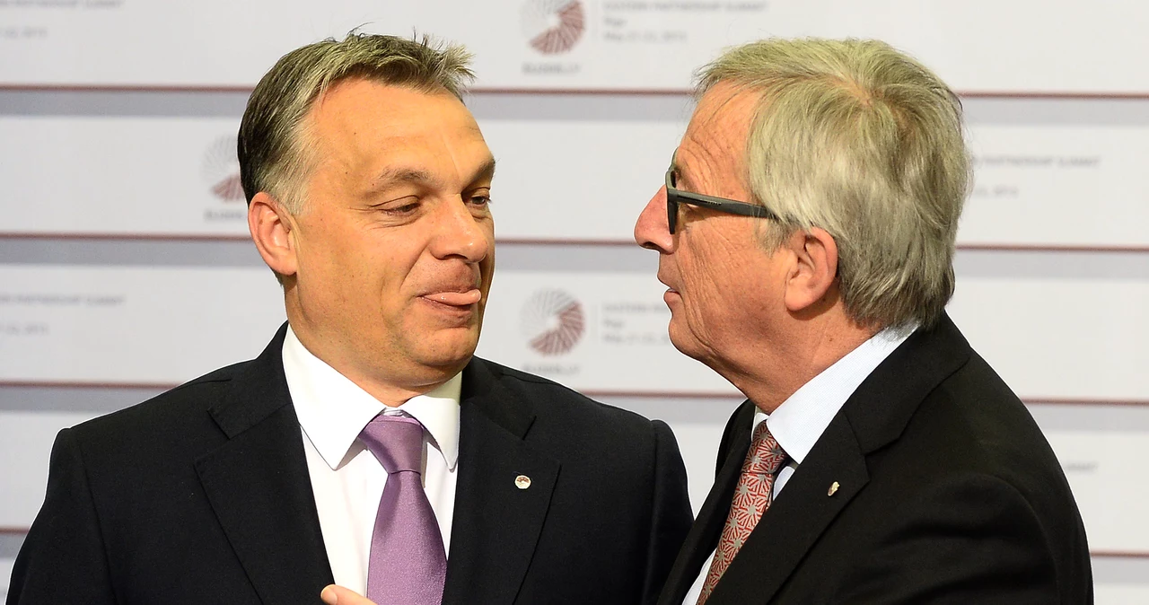 Victor Orban i Jean-Claude Juncker