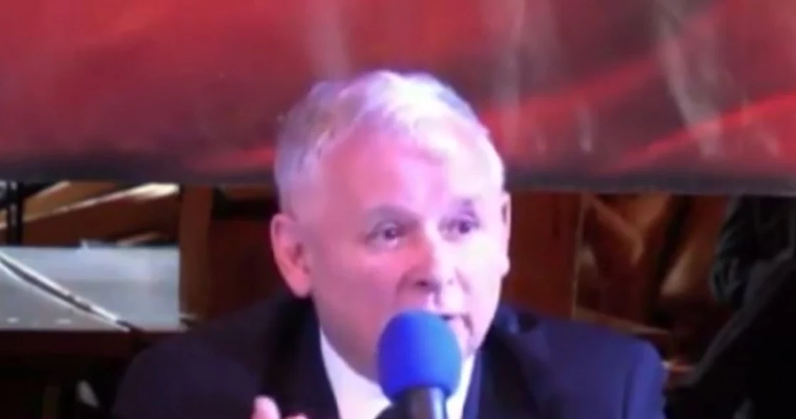 Prezes PiS Jarosław Kaczyński 