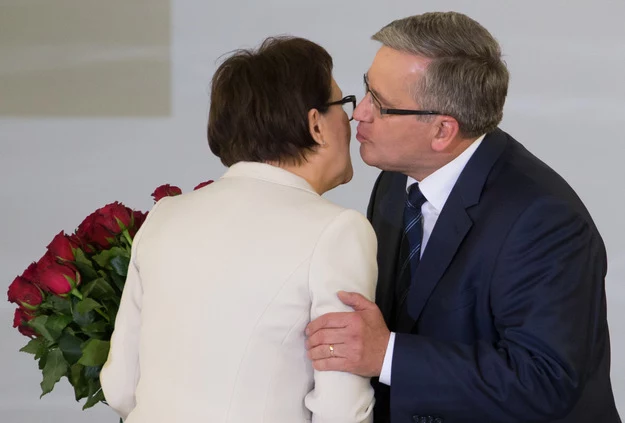 Ewa Kopacz i Bronisław Komorowski 