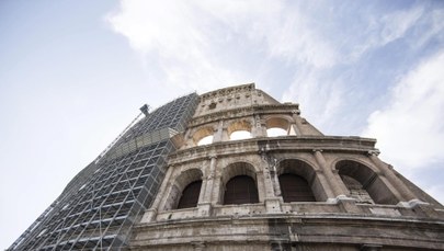 Arena w rzymskim Koloseum do rekonstrukcji 