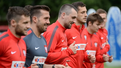 Trening polskiej kadry przed meczem z Gruzją