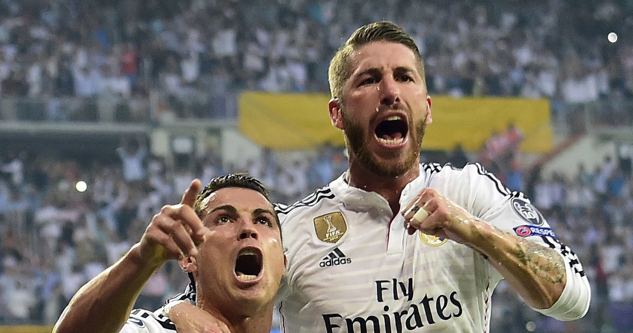 Sergio Ramos i Cristiano Ronaldo