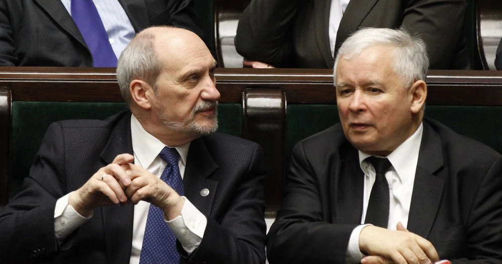 Jarosław Kaczyński i Antoni Macierewicz 