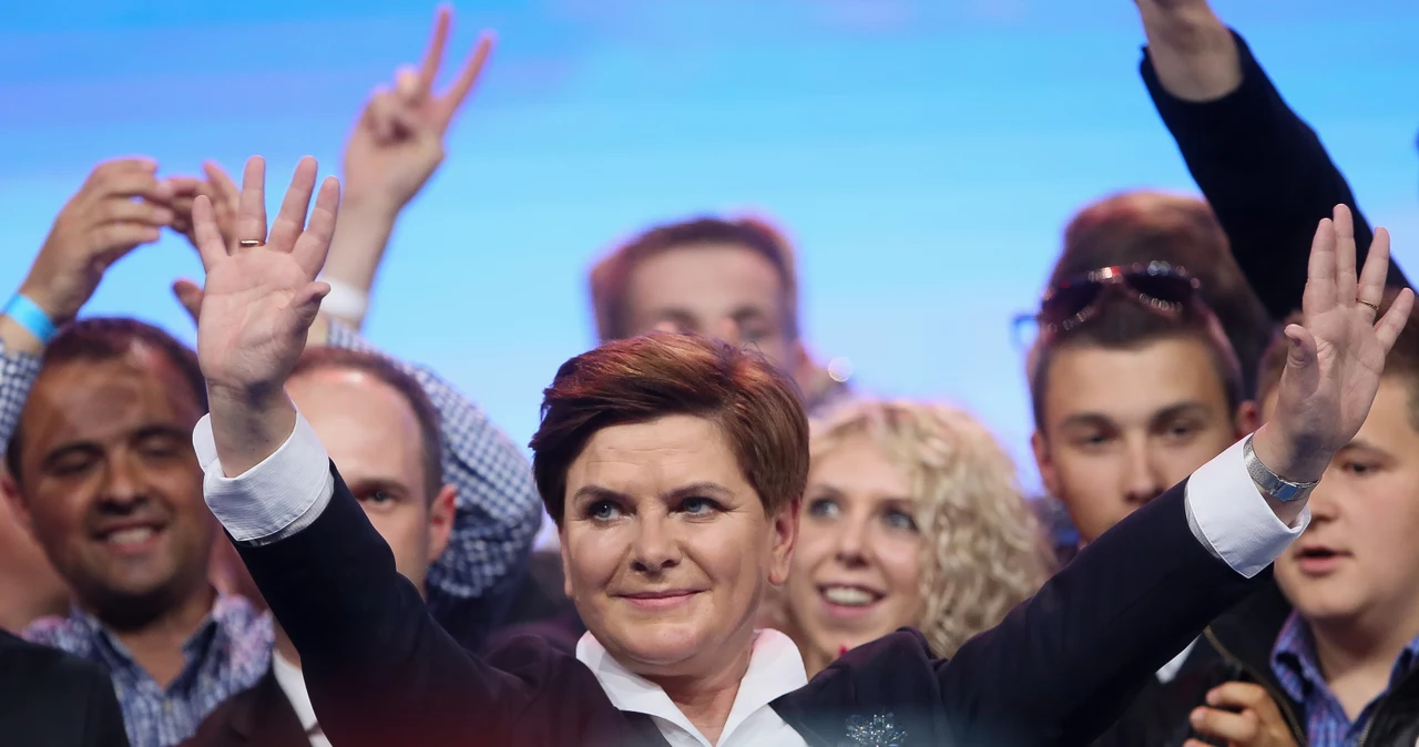 Beata Szydło podczas sobotniej konwencji PiS