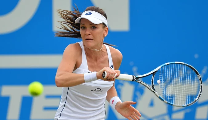 WTA Eastbourne: Agnieszka Radwańska - Irina Falconi 6:0, 6:2