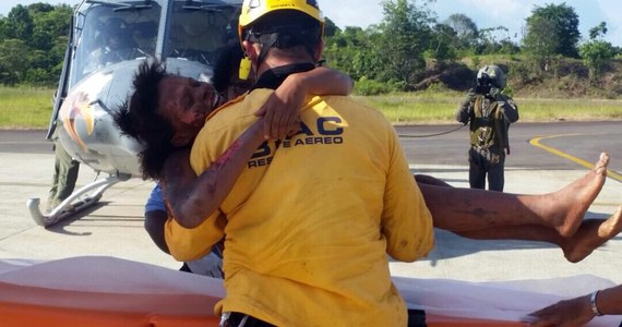 Młoda matka i jej roczne dziecko zostali odnalezieni żywi, po tym jak pięć dni temu w kolumbijskiej dżungli rozbił się samolot, którym lecieli. Szef sił powietrznych nazwał ich ocalenie „cudem”.