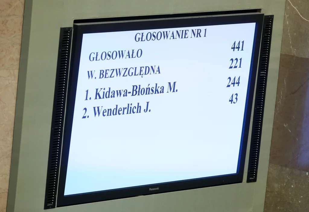 W Sejmie wybrano nowego marszałka Sejmu. Radosława Sikorskiego zastąpiła w czwartek Małgorzata Kidawa-Błońska. 