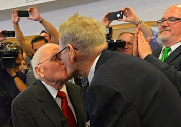 Przeżyli razem ponad pół wieku. Właśnie wzięli ślub