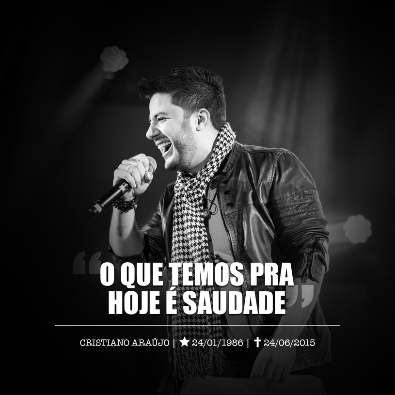 24 czerwca w wypadku samochodowym zginął brazylijski wokalista Cristiano Araújo wraz ze swoją dziewczyną. Prawdopodobnie para nie miała zapiętych pasów bezpieczeństwa.
