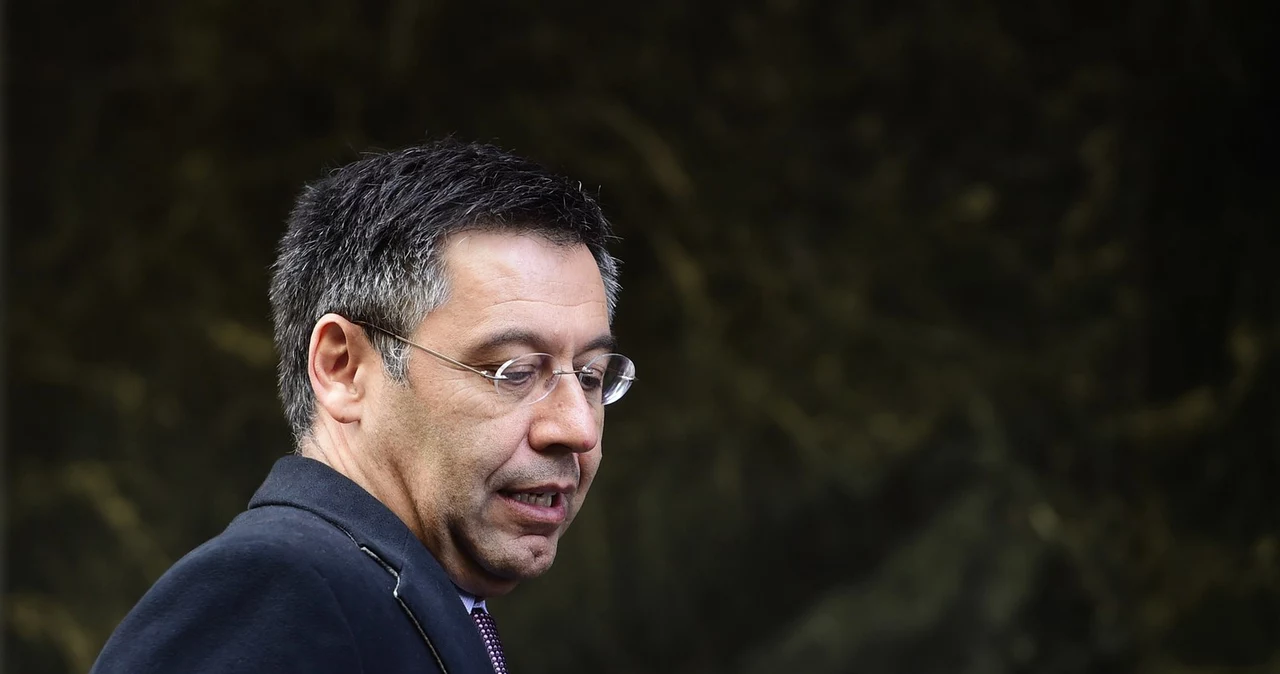 Prezydent Barcelony Josep Maria Bartomeu