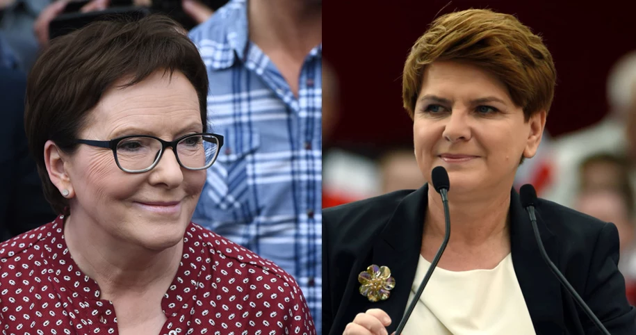 Ewa Kopacz i Beata Szydło