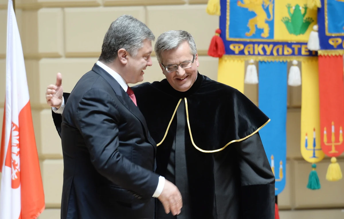 Prezydent Bronisław Komorowski zapowiedział we Lwowie, że po zakończeniu kadencji na stanowisku szefa państwa założy instytut, którego działalność będzie skupiać się m.in. na relacjach polsko-ukraińskich. Komorowski zapewnił także, że zakończenie misji jako prezydenta nie zakończy jego zaangażowania w sprawy Ukrainy. 