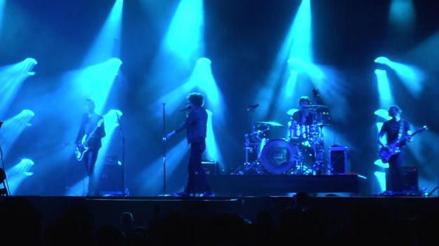 Fragment koncertu Curly Heads podczas Open'er Festival 2015.