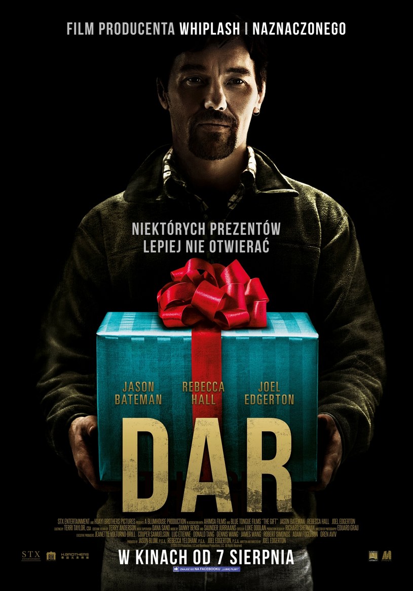 Są już polski plakat i zwiastun thrillera "Dar", debiutu reżyserskiego znanego aktora, Joela Edgertona.