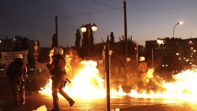 Gorąco w Atenach. Zamieszki w centrum miasta