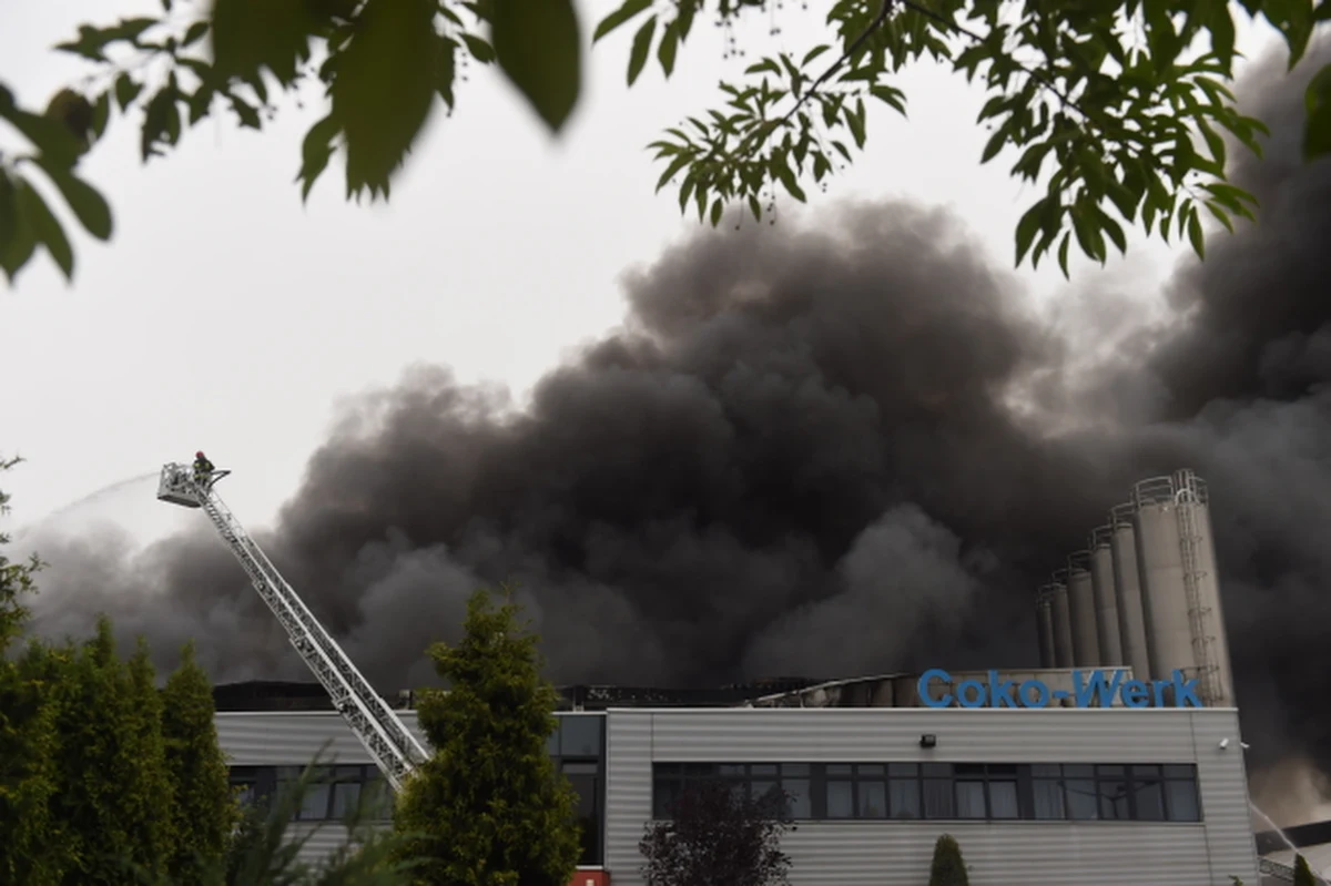 Zespół specjalistów zbada zgliszcza zakładu przy ulicy Dąbrowskiego w Łodzi, by ustalić przyczynę pożaru. Pod uwagę brane są zaprószenie ognia lub usterka w czasie produkcji. Ogień strawił halę o powierzchni niemal 7 tysięcy metrów kwadratowych. 