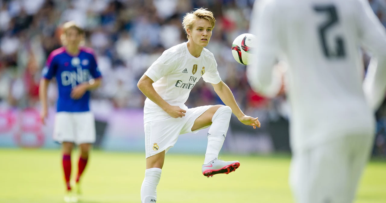 Martin Odegaard, młody pomocnik Realu Madryt