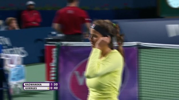 Agnieszka Radwańska pokonała 7:5, 6:3 Niemkę Julię Goerges w drugiej rundzie turnieju WTA w Toronto.