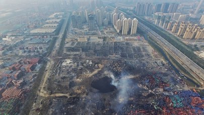 Potężny wybuch w Chinach. Zaginionych prawie 100 osób, głównie strażaków
