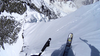 Andrzej Bargiel jako pierwszy na świecie zjechał na nartach z Broad Peaku 