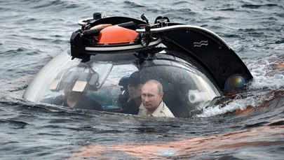 Władimir Putin zszedł na dno Morza Czarnego
