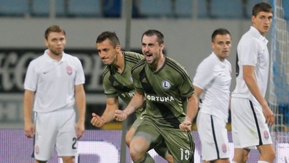 Piłkarska LE – Zoria - Legia 0:1 