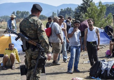 Niespokojnie na granicy Macedonii i Grecji. Starcia z imigrantami