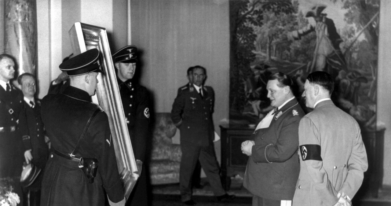 Adolf Hitler i Hermann Goering kolekcjonowali skradzione dzieła sztuki