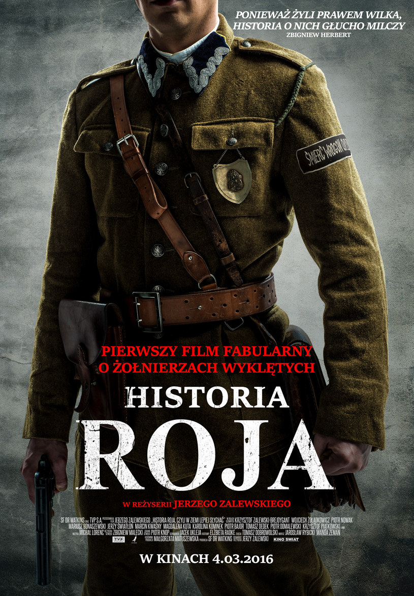 4 marca 2016 na ekrany kin trafi ​"Historia Roja" - pierwszy film fabularny zrealizowany w hołdzie Żołnierzom Wyklętym.