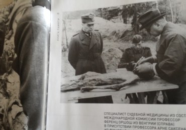 Niezwykły gest Rosjan w hołdzie zamordowanym w Katyniu