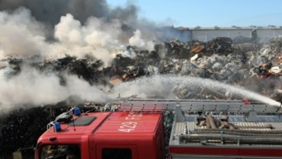 Pożar składowiska śmieci w Lubuskiem: Wszystko wskazuje na podpalenie