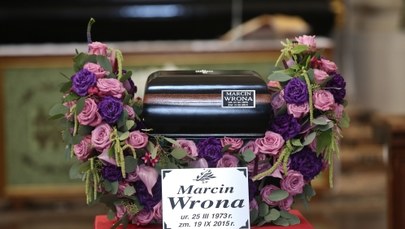 Uroczystości pogrzebowe Marcina Wrony w Warszawie