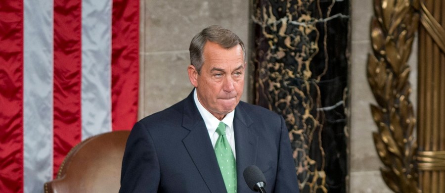 Przewodniczący Izby Reprezentantów USA republikanin John Boehner zapowiedział, że 30 października ustąpi ze stanowiska. Decyzja Boehnera o rezygnacji jest zaskoczeniem.