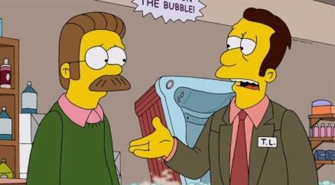 Zdjęcie ilustracyjne Simpsonowie odcinek 19 "Alkoholowy interes"