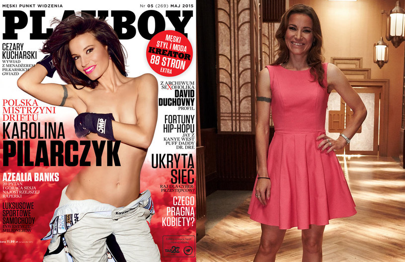 W maju pokazała swoje seksowne wdzięki w magazynie "Playboy". Dziś Karolinę Pilarczyk - "Królową Polskiego Driftu", zobaczymy w "Piekielnej Kuchni".