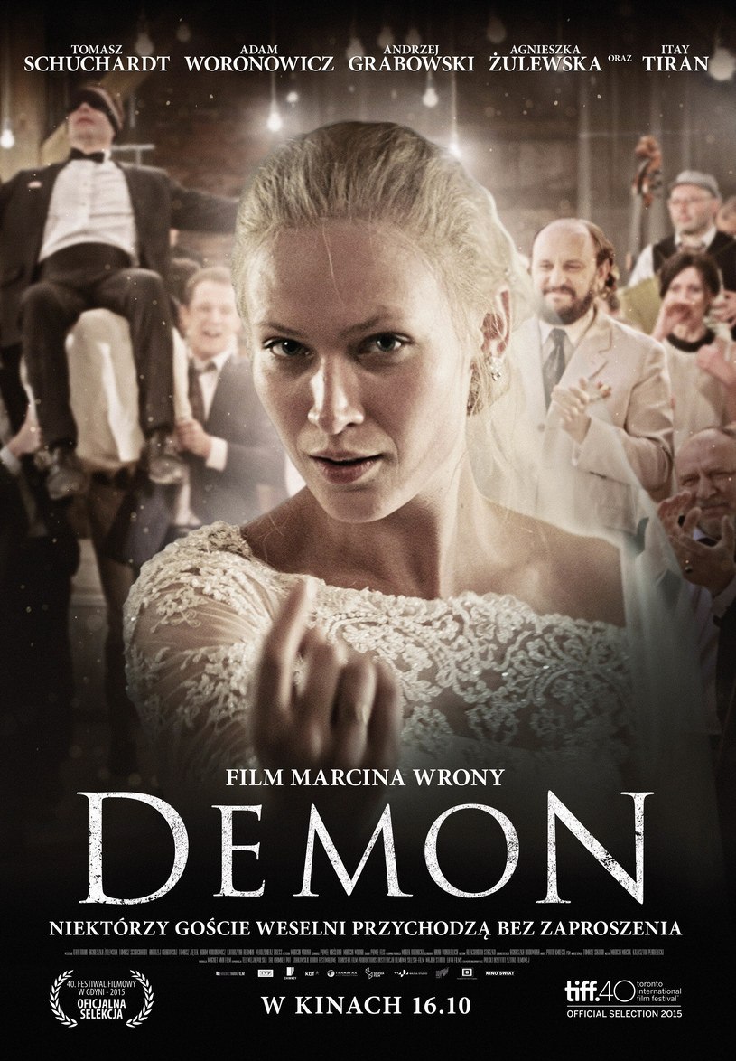 Dystrybutor ostatniego filmu Marcina Wrony zaprezentował oficjalny plakat obrazu "Demon". Produkcja wejdzie do polskich kin 16 października.