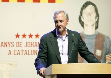 Były trener Barcelony Johan Cruyff ma raka płuc