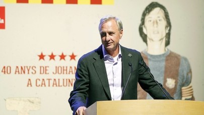 Były trener Barcelony Johan Cruyff ma raka płuc