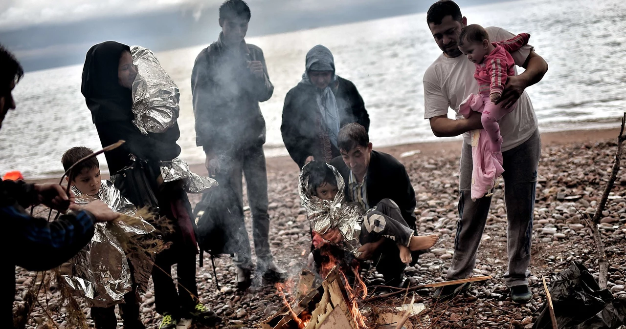 Uchodźcy na Lesbos