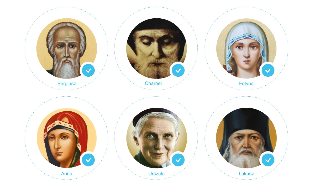 Świętych i błogosławionych można liczyć w tysiącach. Są święci od konkretnych zadań, są też Ci bardziej uniwersalni. Wybór patrona, który byłby człowiekowi najbliższy, to nie jest prosta sprawa. Mamy nadzieję, że nasz mały test pomoże Wam zdecydować, z którym świętym jest Ci po drodze.