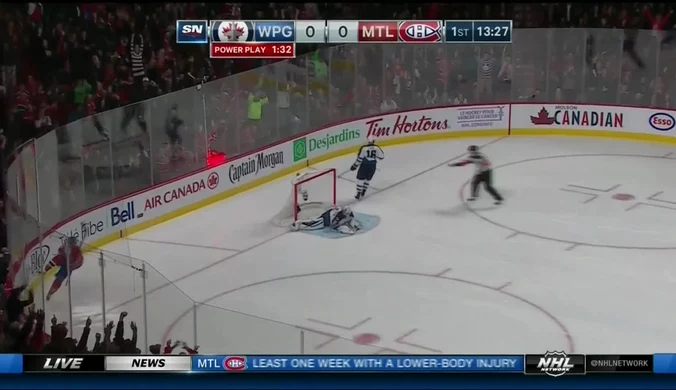 Montreal Canadiens - Winnipeg Jets 5-1. Skrót meczu