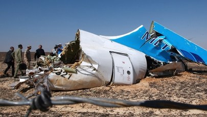 "Obrażenia ofiar katastrofy samolotu na Synaju wskazują na wybuch"