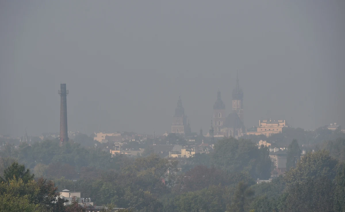 Smog znów zatruwa życie mieszkańcom Krakowa. Władze miasta po pięciu dniach przyznały, że przekroczony został drugi stopień alarmowy w sprawie stężenia pyłu zawieszonego w powietrzu.