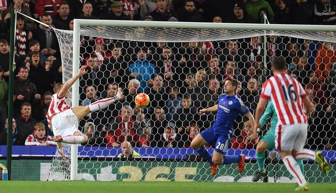 Stoke City - Chelsea Londyn 1-0 w 12. kolejce Premier League