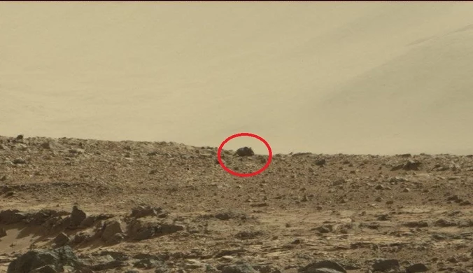 Gigantyczna mysz na Marsie?