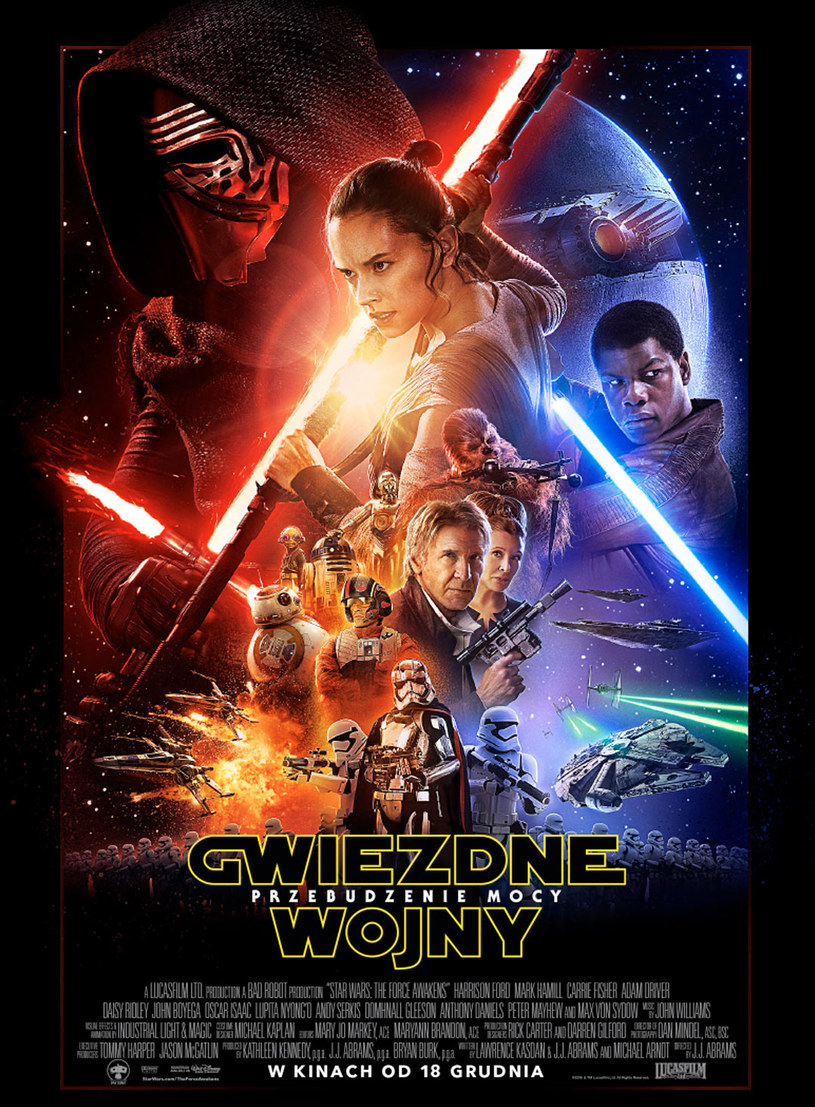 ​Już 18 grudnia ekrany wszystkich kin IMAX przejmą bohaterowie filmu "Gwiezdne Wojny: Przebudzenie Mocy". Ponieważ zainteresowanie produkcją przeszło najśmielsze oczekiwania, Cinema City wychodzi naprzeciw potrzebom widzów i organizuje dodatkowe nocne pokazy w kinach IMAX - 19 i 20 grudnia, o godz. 1 w nocy!