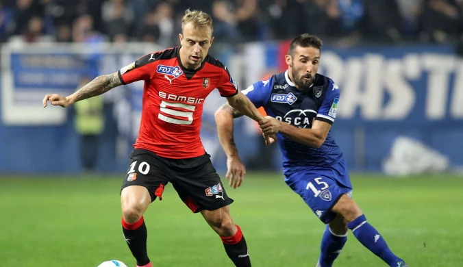 Stade Rennes - Girondins Bordeaux 2-2 w 14. kolejce Ligue 1