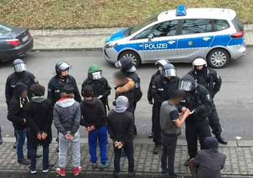 Uchodźcy pobili się w Berlinie, 14 osób zatrzymano
